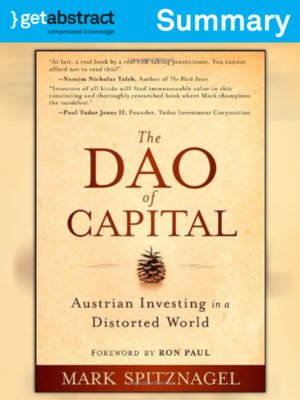 cover image of The Dao of Capital (Summary)